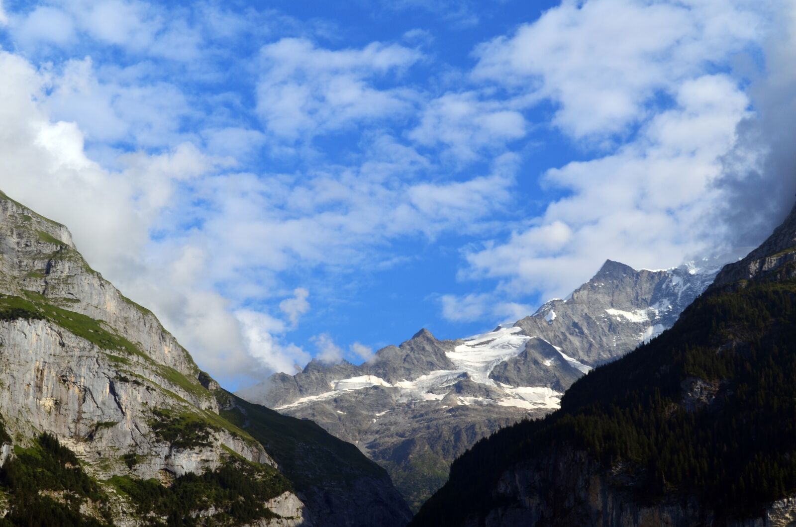 Nikon D5100 sample photo. Alpine, switzerland, panorama photography