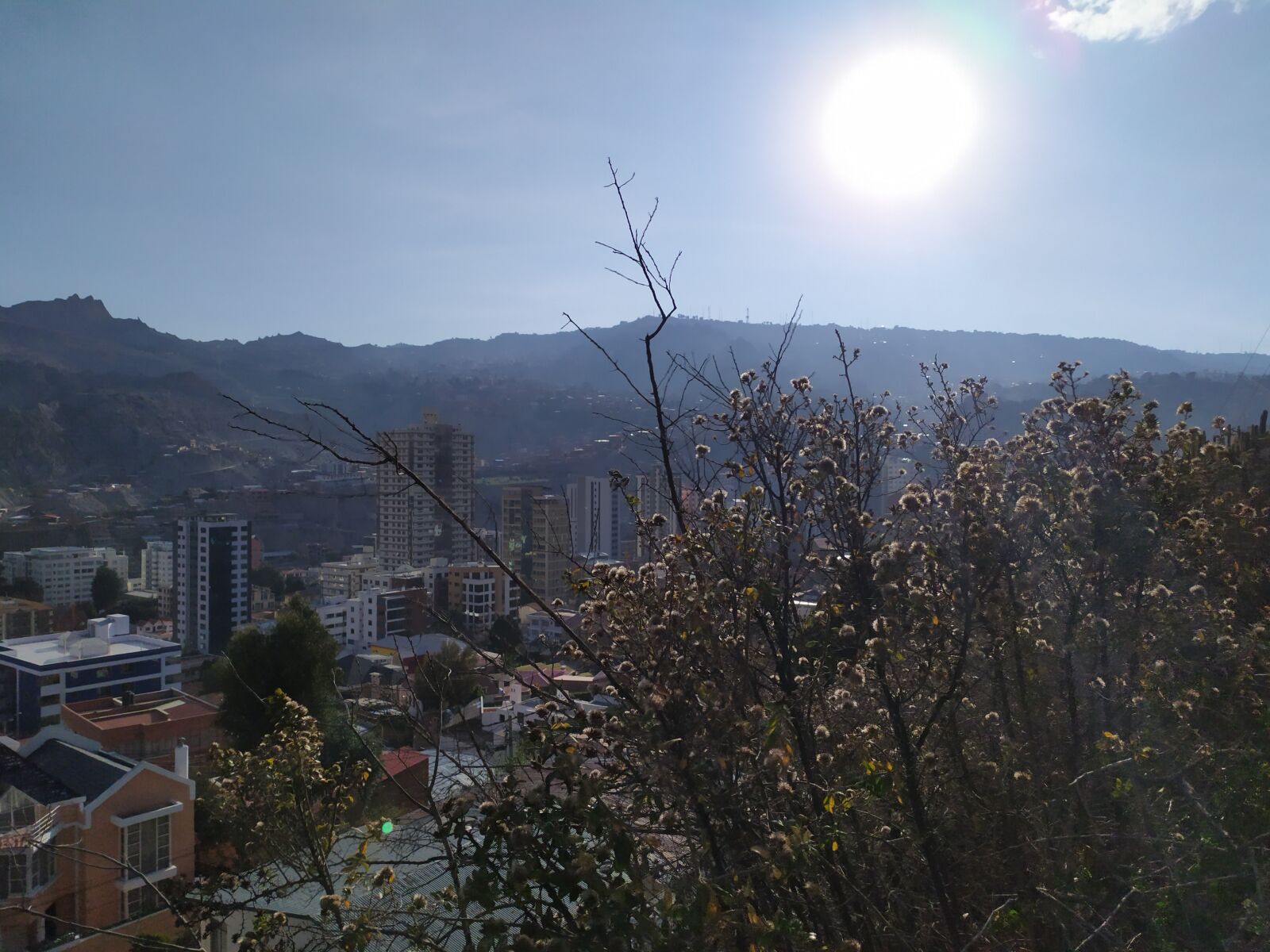 Xiaomi Redmi Note 7 sample photo. Sun, landscape, city photography