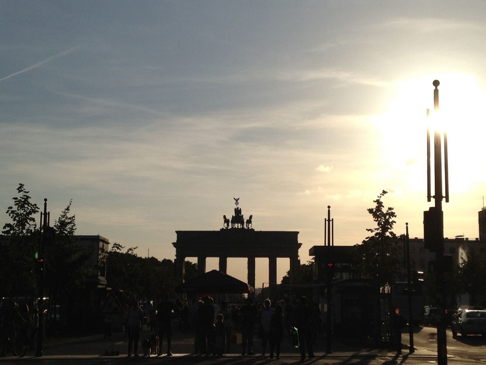Apple iPhone 4S sample photo. Berlin, brand front of photography