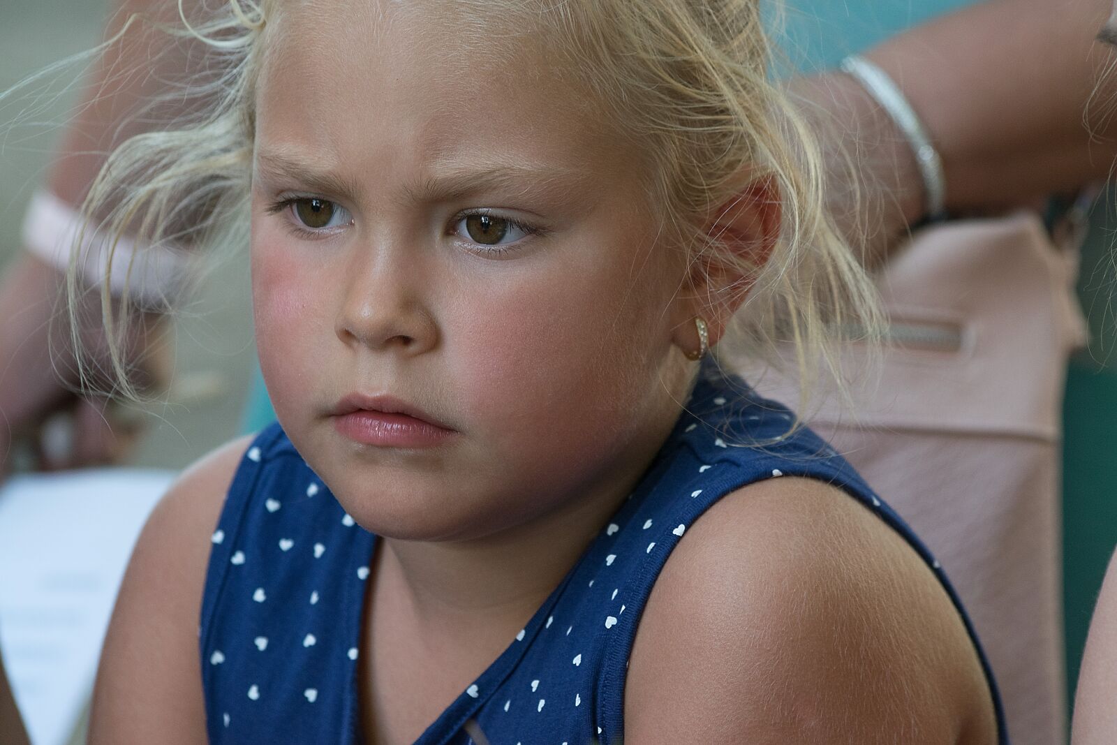 Nikon D5300 sample photo. Little girl, eyes, kid photography