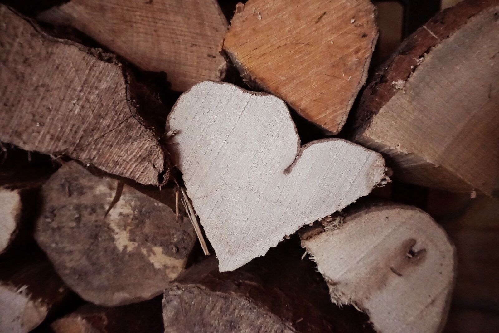Sony E 16-50mm F3.5-5.6 PZ OSS sample photo. Firewood, wood, pieces of photography