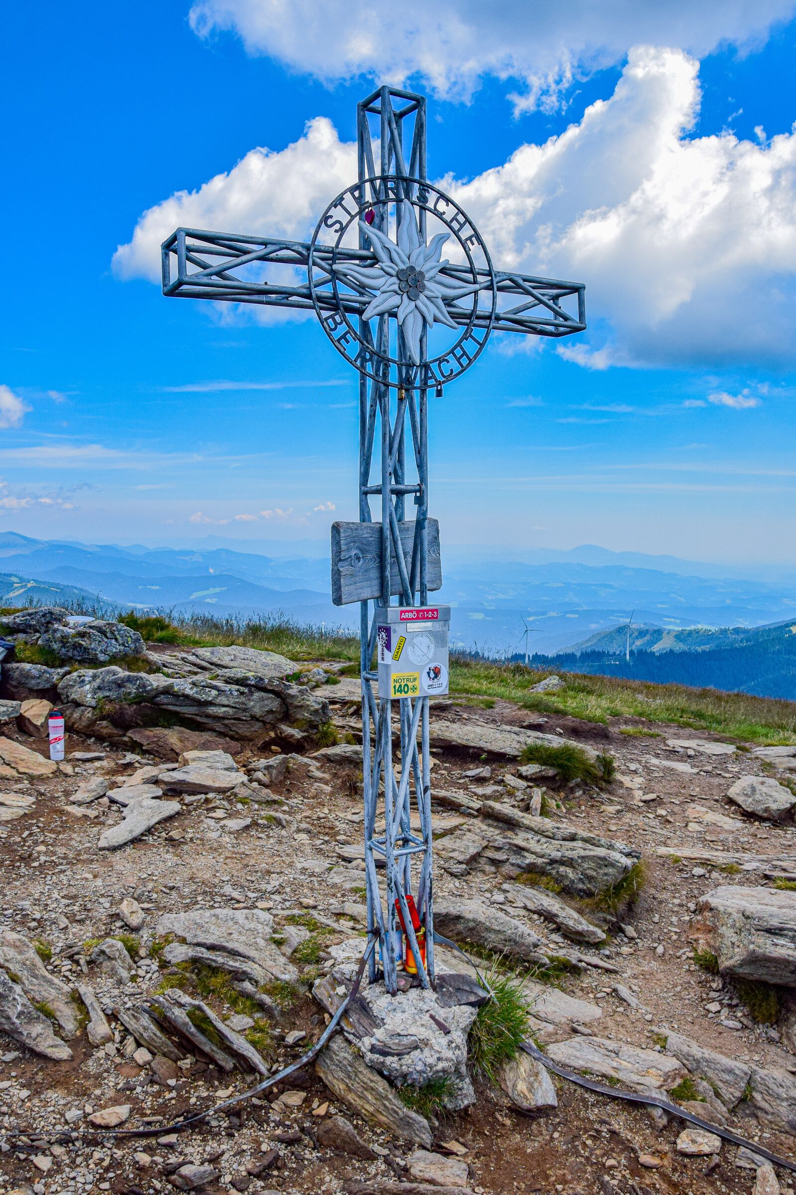 Nikon D5300 sample photo. Hiking, summit cross, hike photography