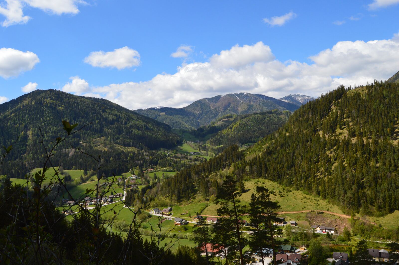 Nikon D3200 sample photo. Schwarzau, mountains, lower austria photography