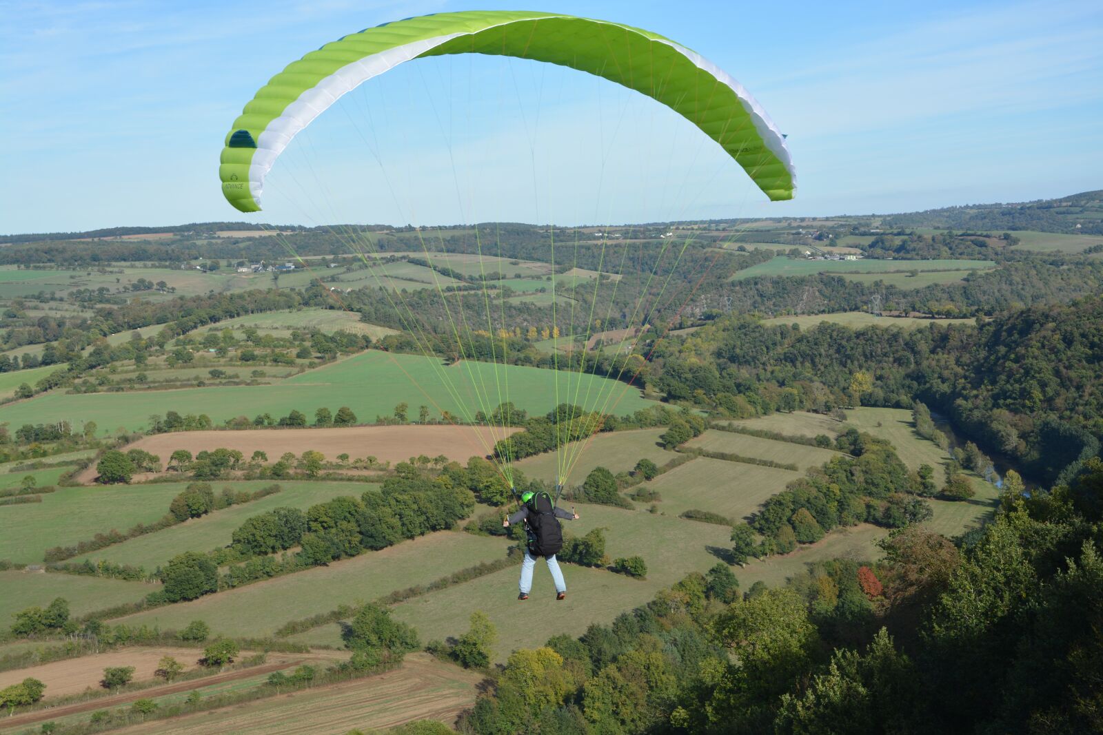 Nikon D5200 sample photo. Paragliding, paraglider, free flight photography