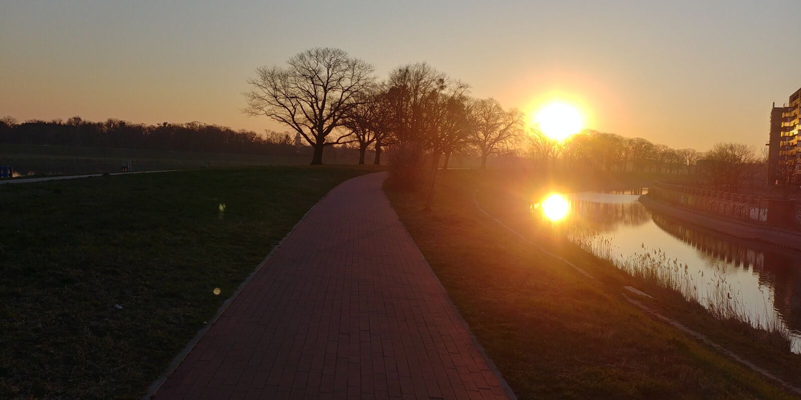 LG G6 sample photo. Wrocław, nature, river photography