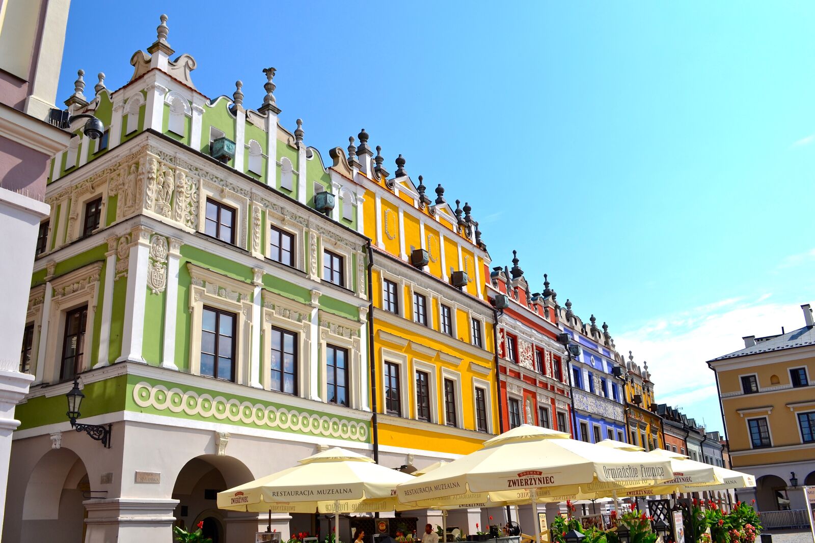 Nikon D3100 sample photo. Zamosc, rynek, poland photography