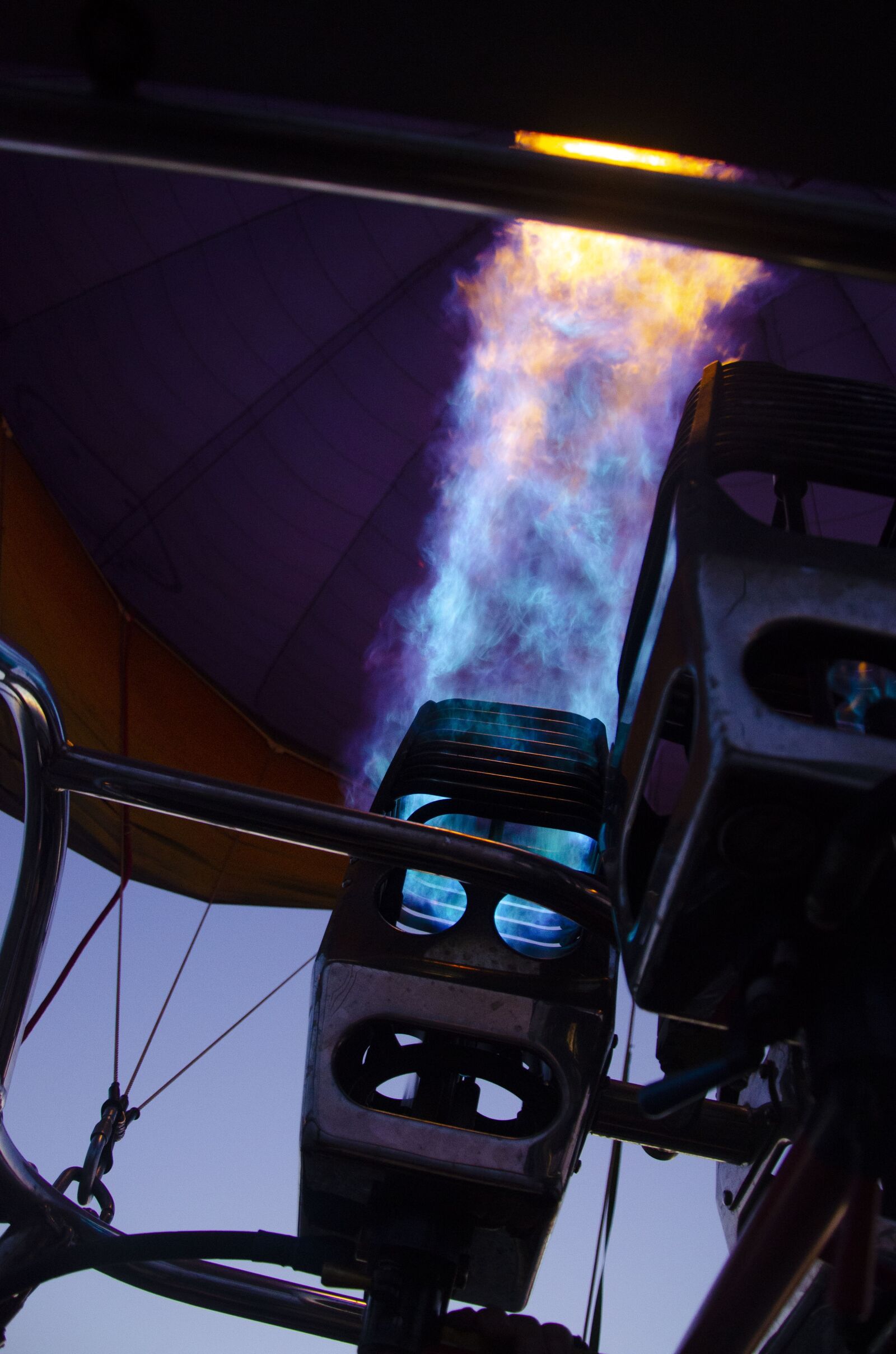 Nikon D7000 sample photo. Hot air balloon, flame photography