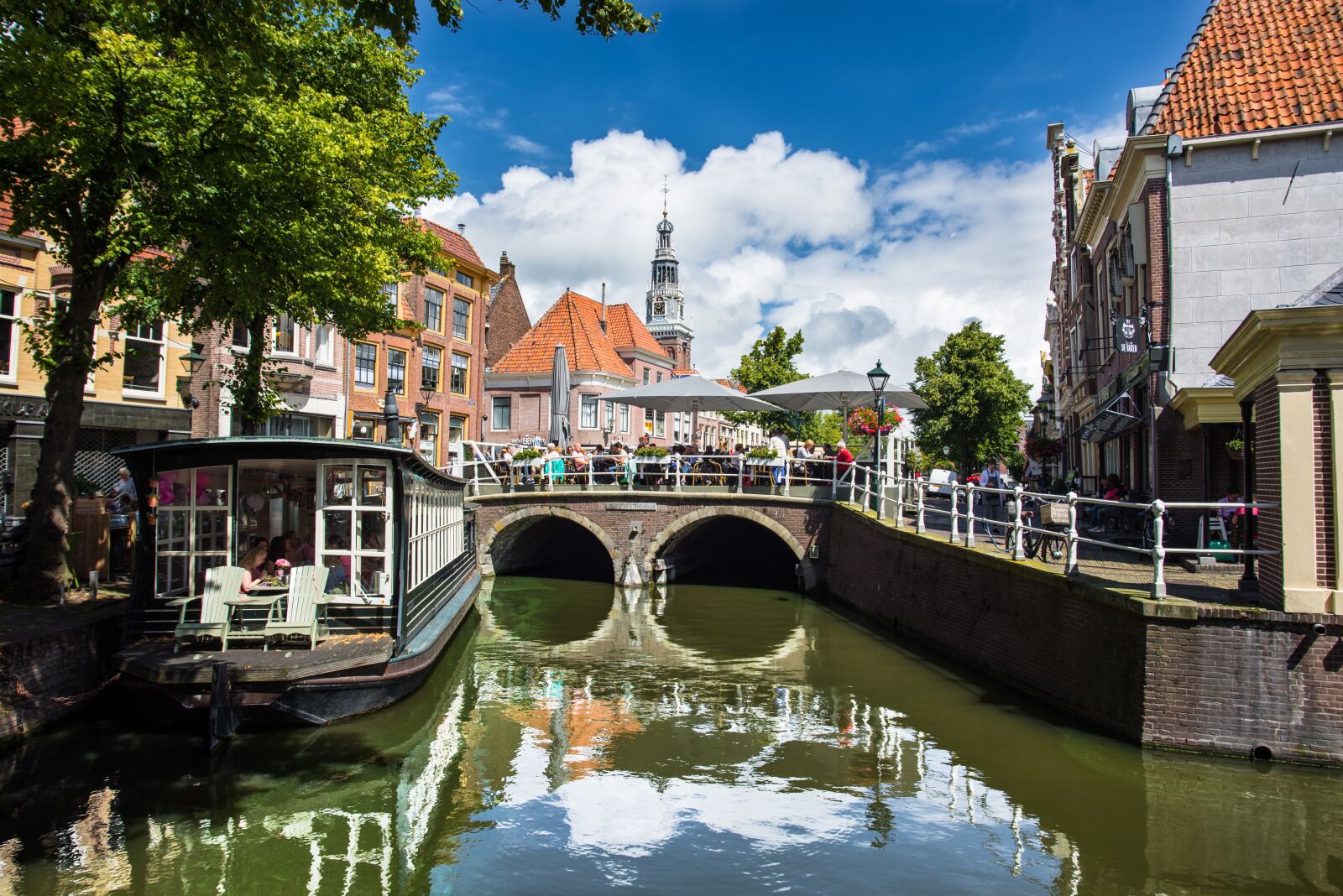 Nikon D600 sample photo. Alkmaar, channels, water photography