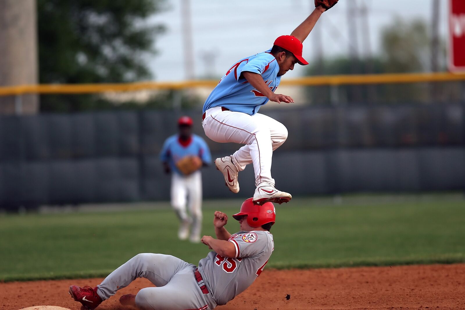 Canon EOS 20D sample photo. Baseball, baseball player, slide photography