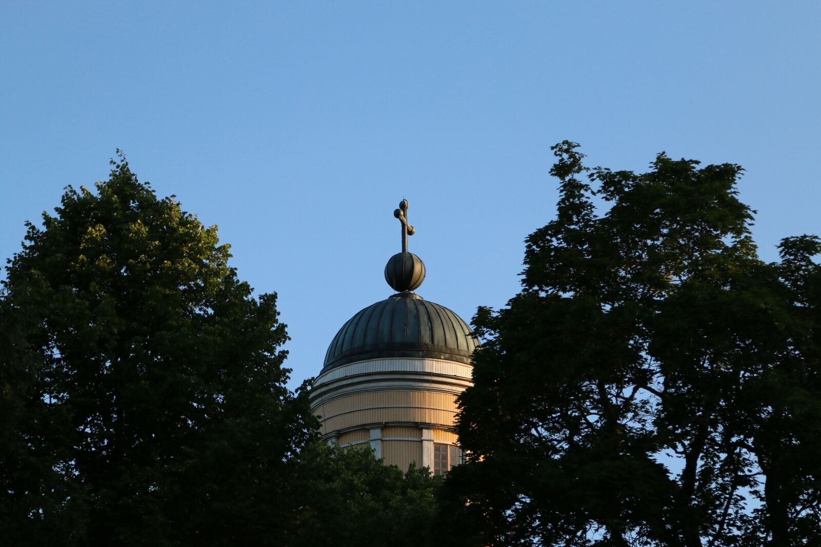 Canon EOS 70D + Canon EF 24-105mm F4L IS USM sample photo. Church, the dome, summer photography