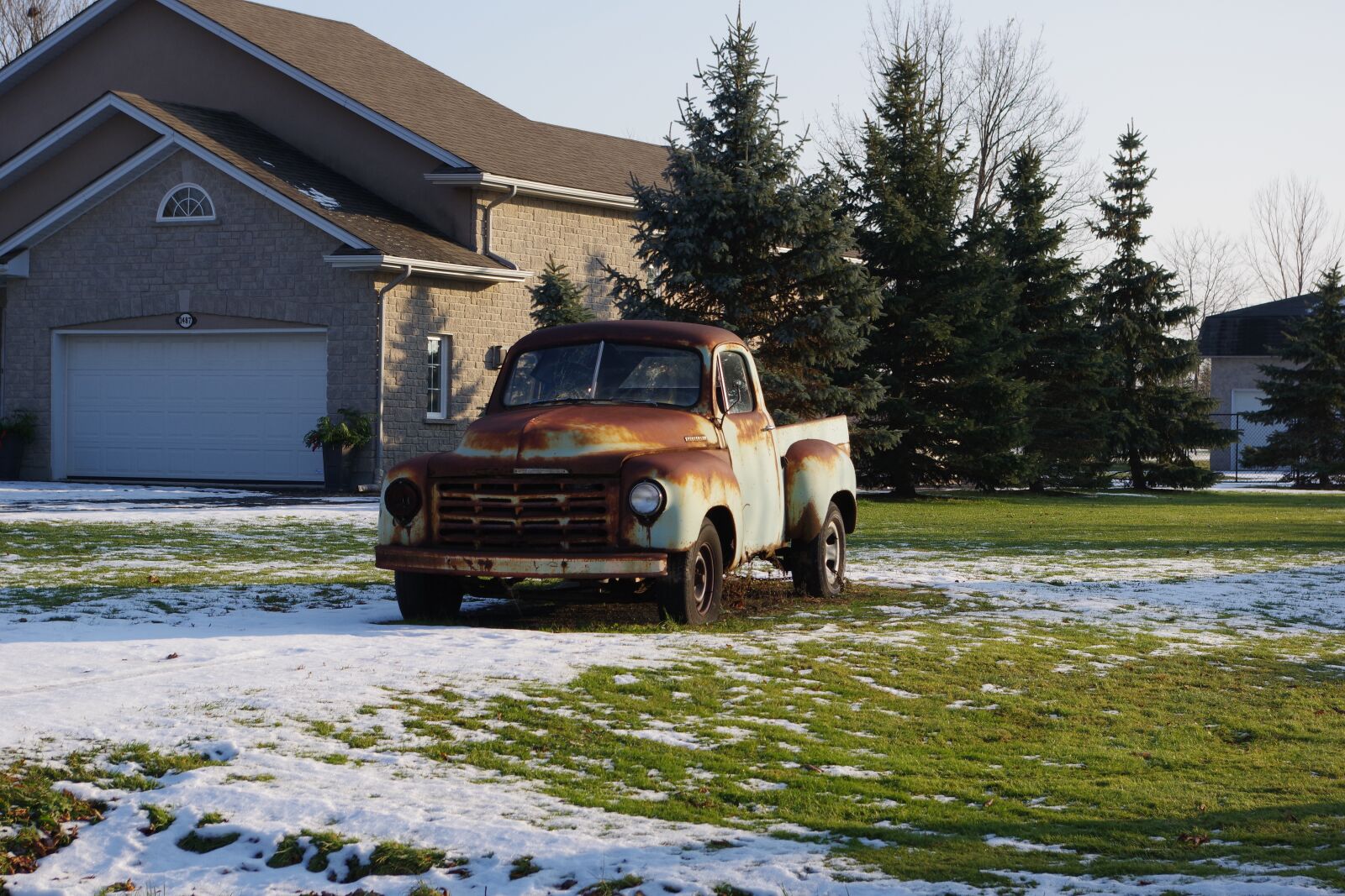 Pentax K-70 sample photo. Antique, truck, vintage photography