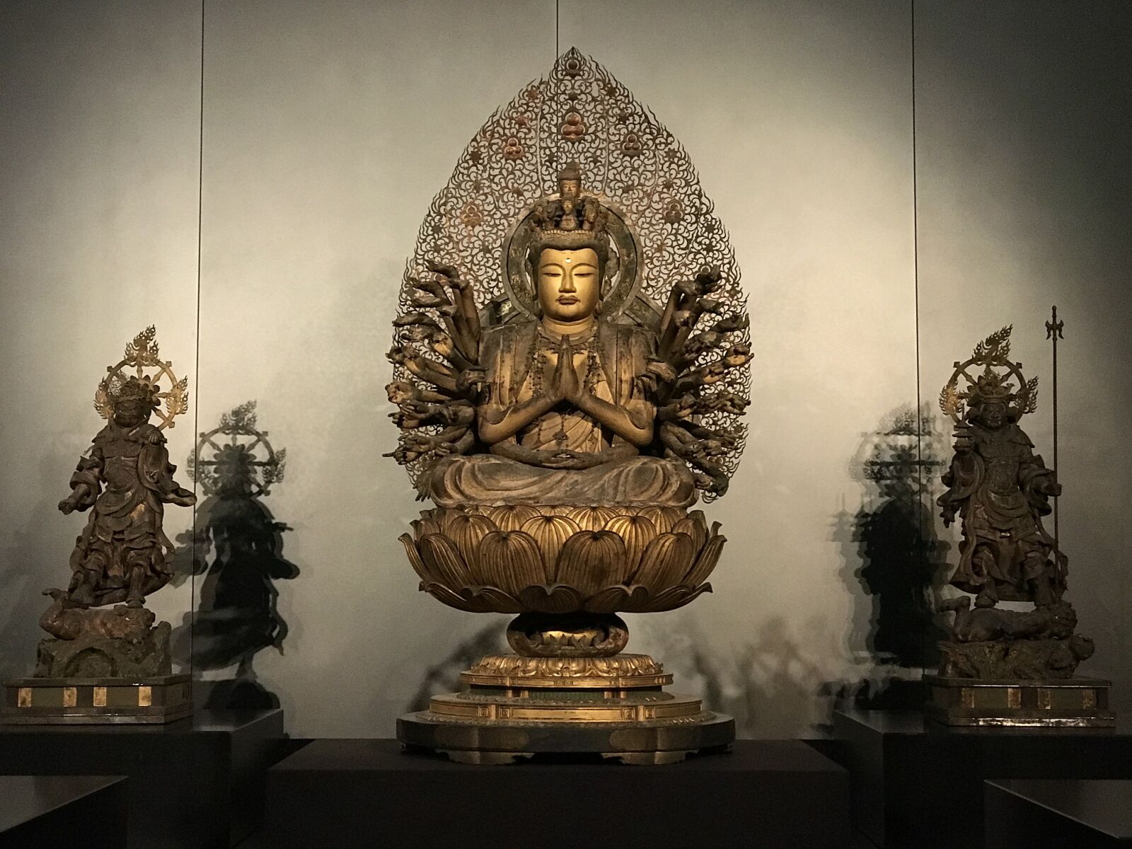 iPhone 7 Plus back dual camera 6.6mm f/2.8 sample photo. Buddha, ueno national museum photography
