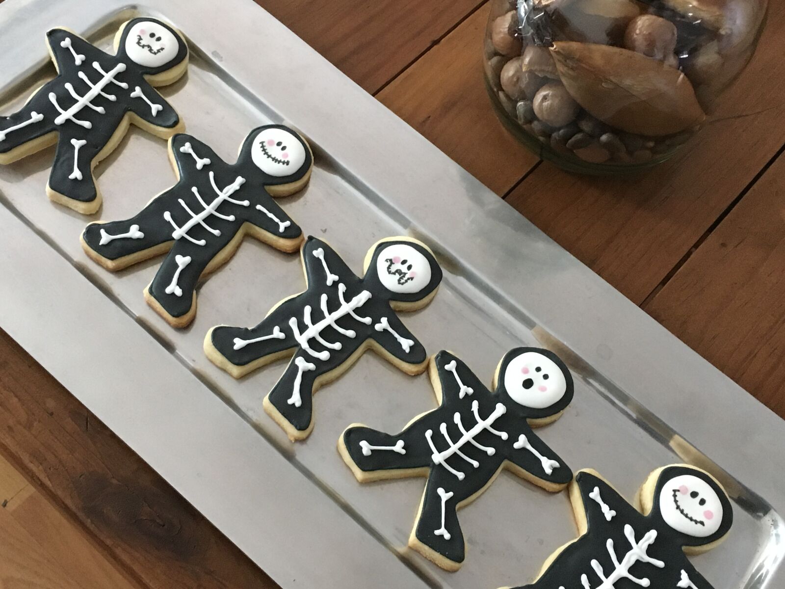 Apple iPhone 6s sample photo. Cookies, skeletons, pastry photography