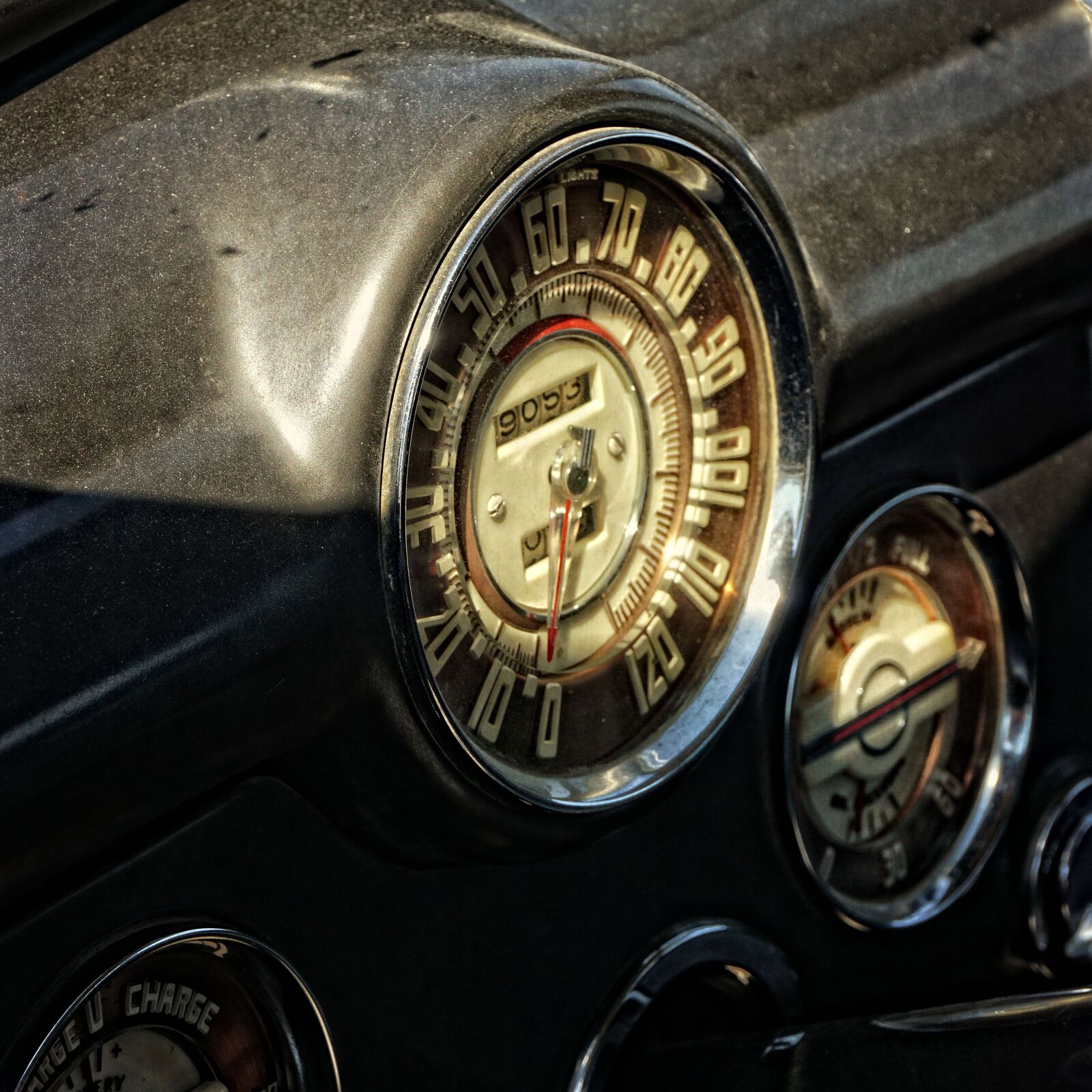 Sony a6000 sample photo. Auto, oldtimer, dashboard photography
