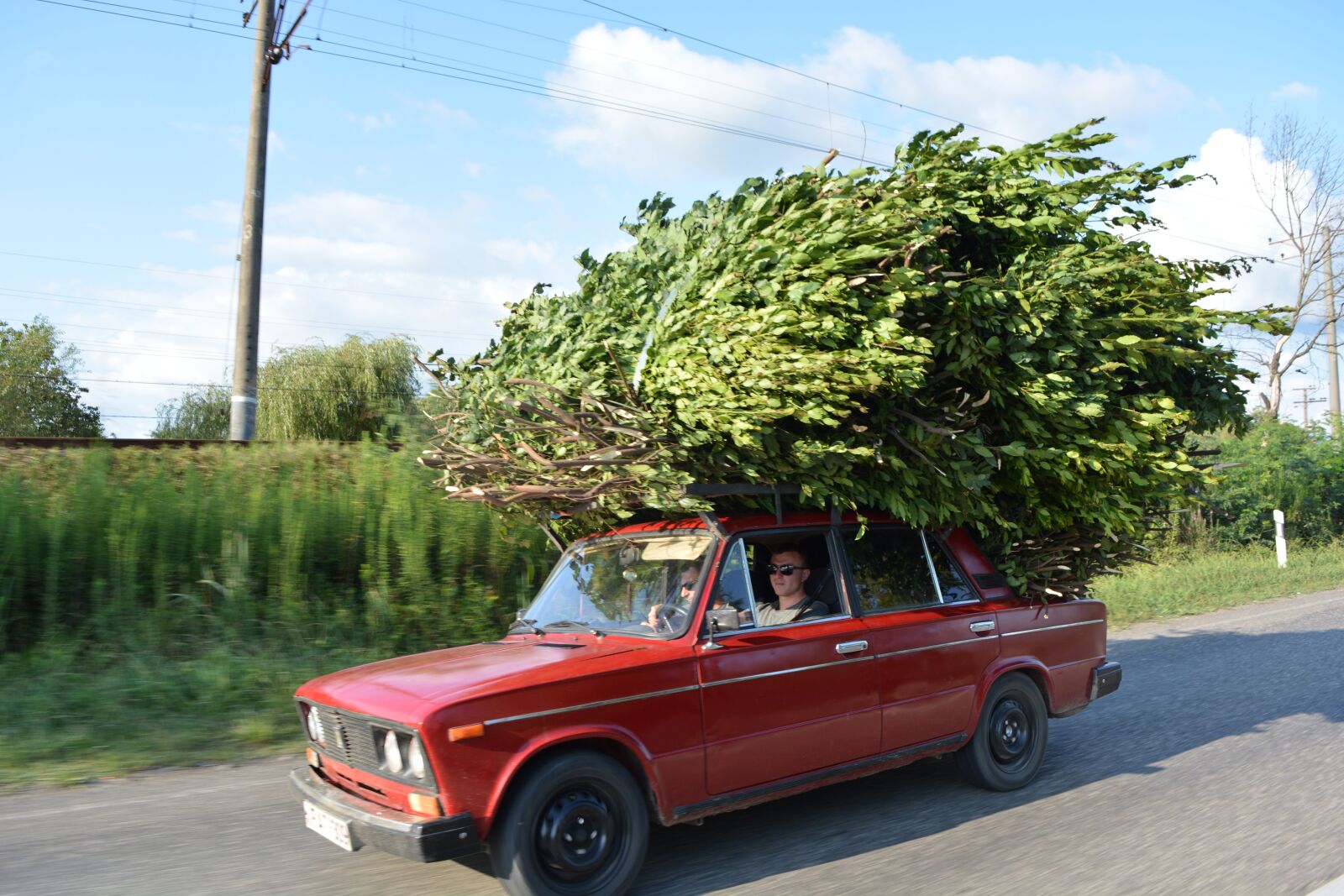 Nikon D5200 sample photo. Car, tsar, red photography