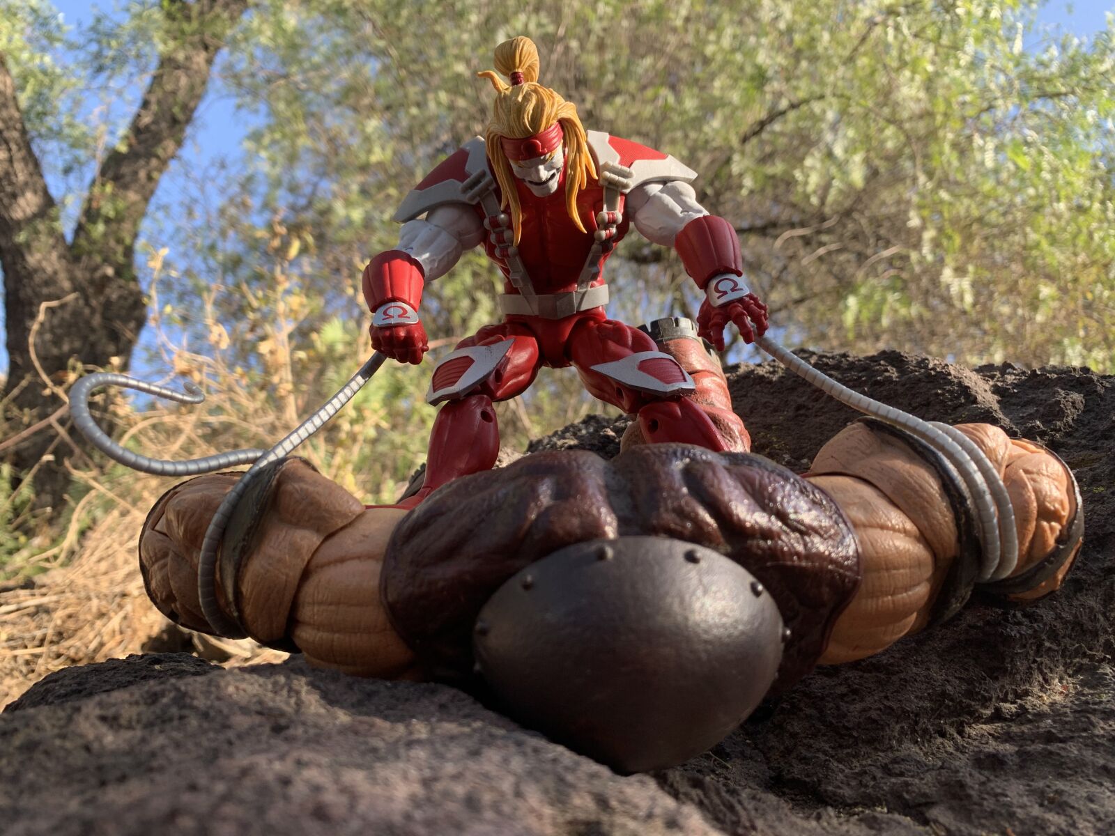 iPhone XS Max back dual camera 4.25mm f/1.8 sample photo. Toy, x-men photography