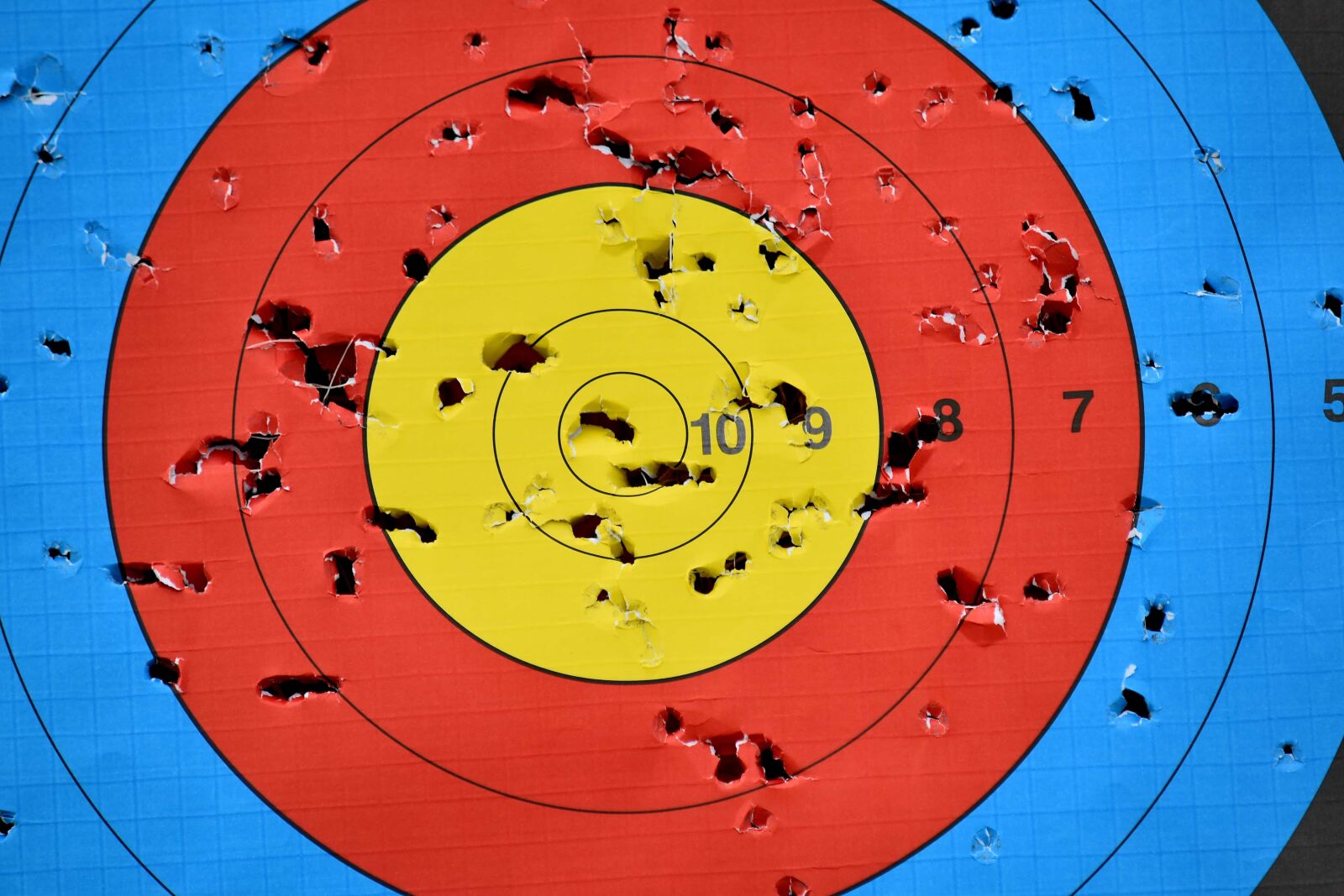 Nikon D5500 sample photo. Archery, center, target, game photography