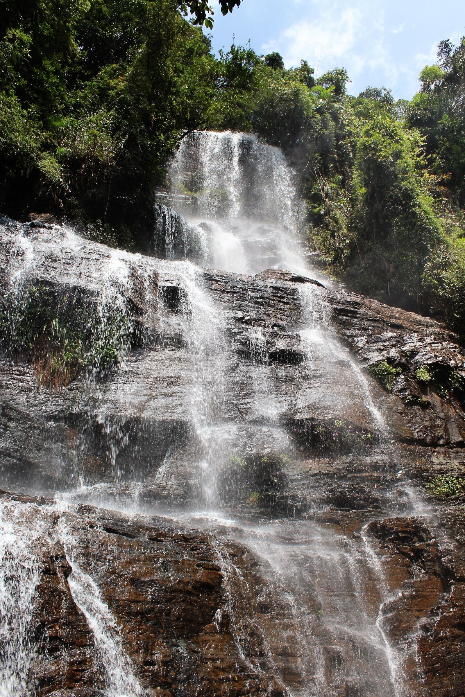 Canon EOS 1200D (EOS Rebel T5 / EOS Kiss X70 / EOS Hi) sample photo. Waterfalls, rock, water photography