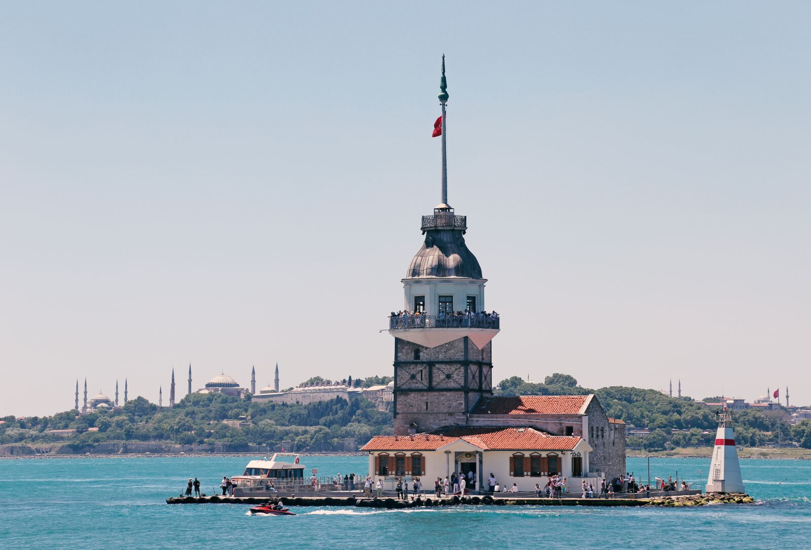 Canon EOS 6D + Canon EF 24-105mm F4L IS USM sample photo. Maiden's tower kiz kulesi photography
