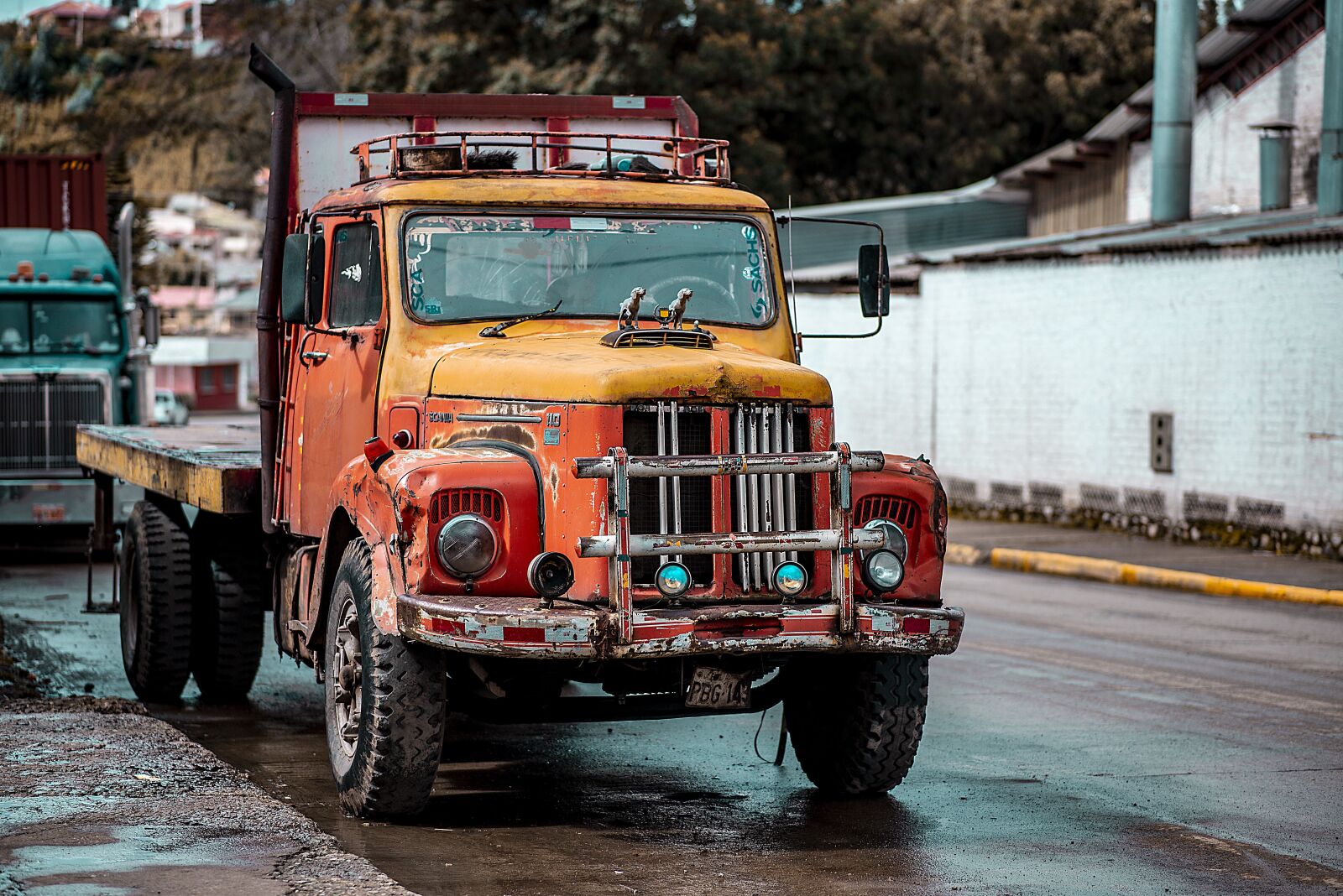Nikon D600 sample photo. Car, old, farm photography