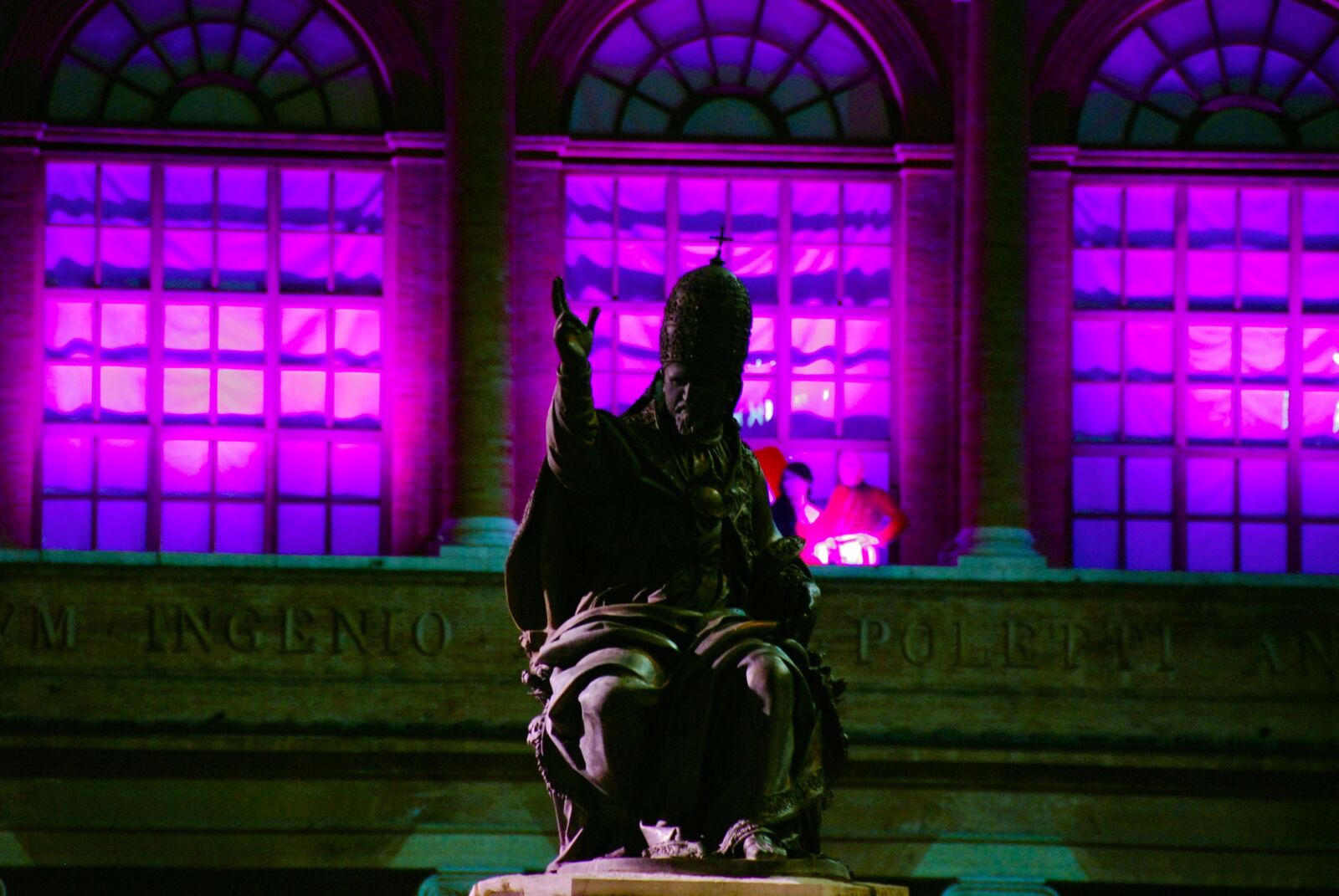 Nikon D80 sample photo. Rimini, italy, plaza photography
