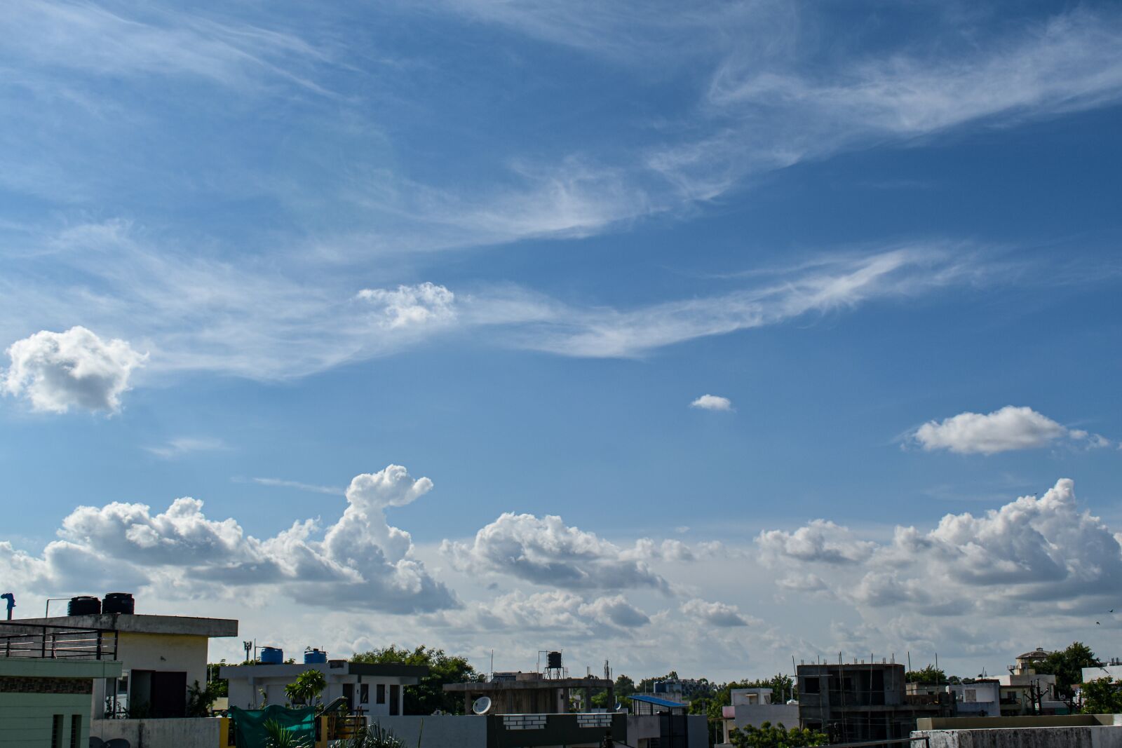 Nikon D3500 sample photo. Sky, blue, space photography