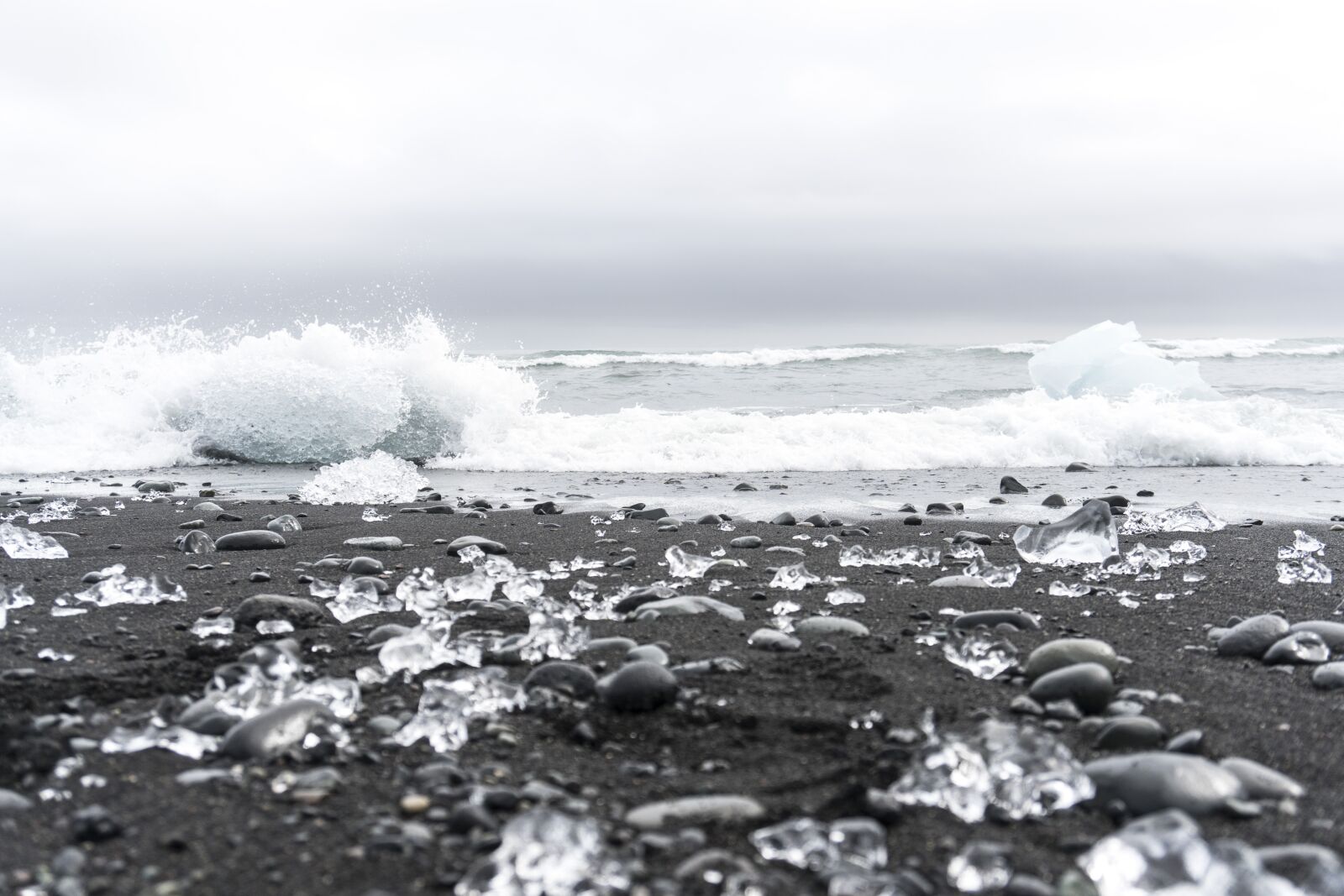 Sony a6300 sample photo. Icebergs, glacier, iceland photography