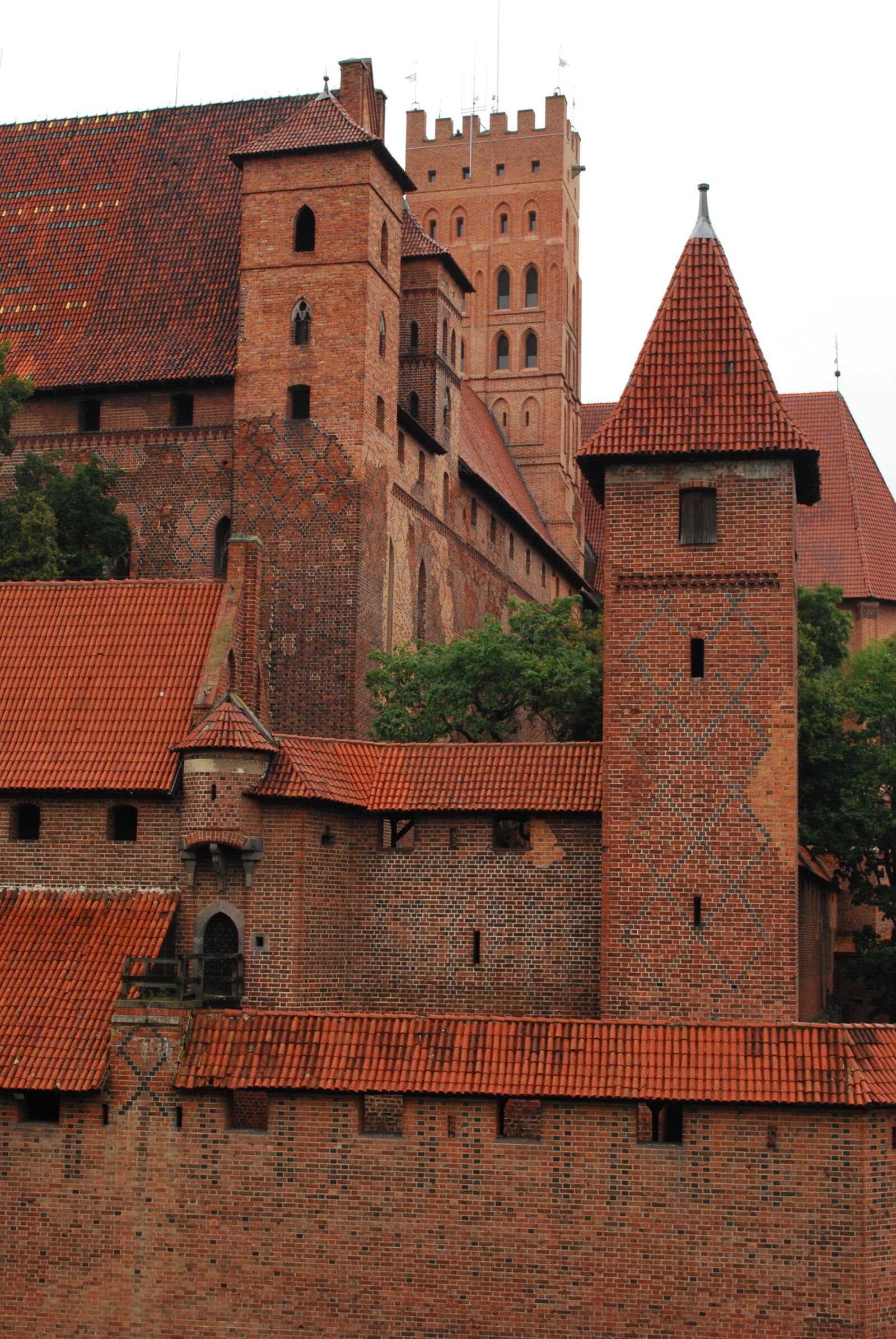 Nikon D60 sample photo. Poland, malbork, castle photography
