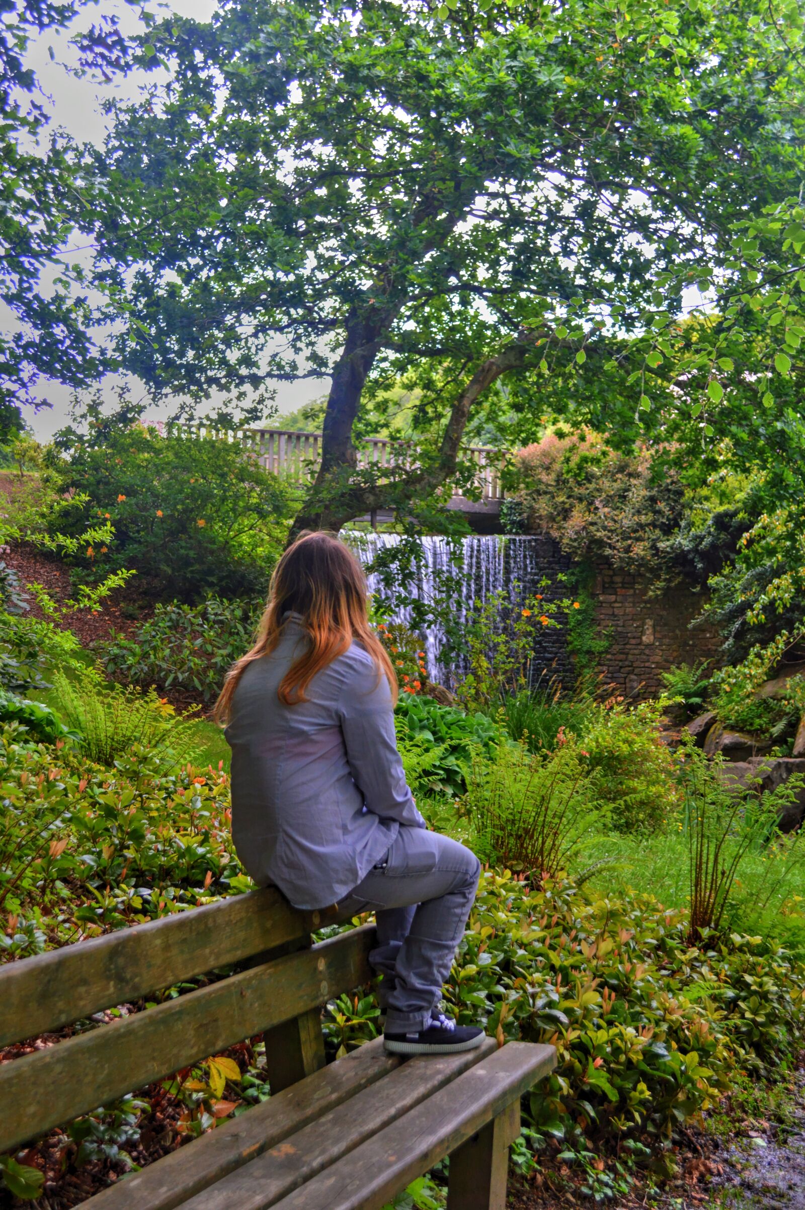Nikon D3200 sample photo. Woman, girl, solitude photography