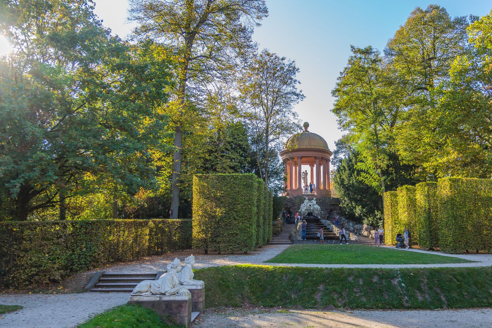 Canon EF 24-105mm F4L IS USM sample photo. Schwetzingen, apollo temple, schlossgarten photography