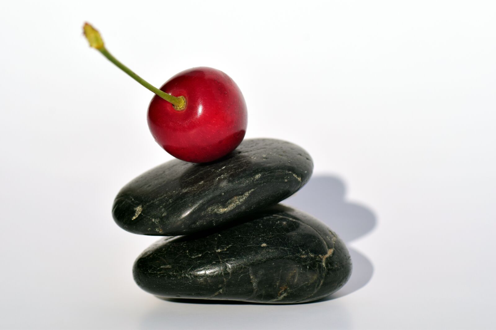 Nikon D3300 sample photo. Cherry, stones, still life photography