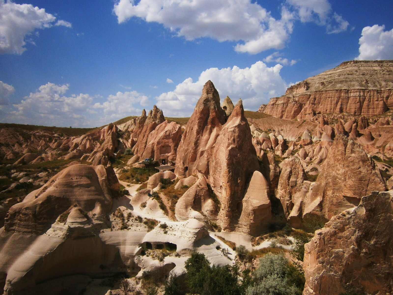 Olympus VG130,D710 sample photo. Cappadocia, tufa, fairy chimneys photography