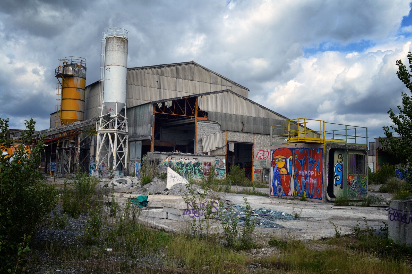 Nikon D3200 sample photo. Disused, factory, old photography