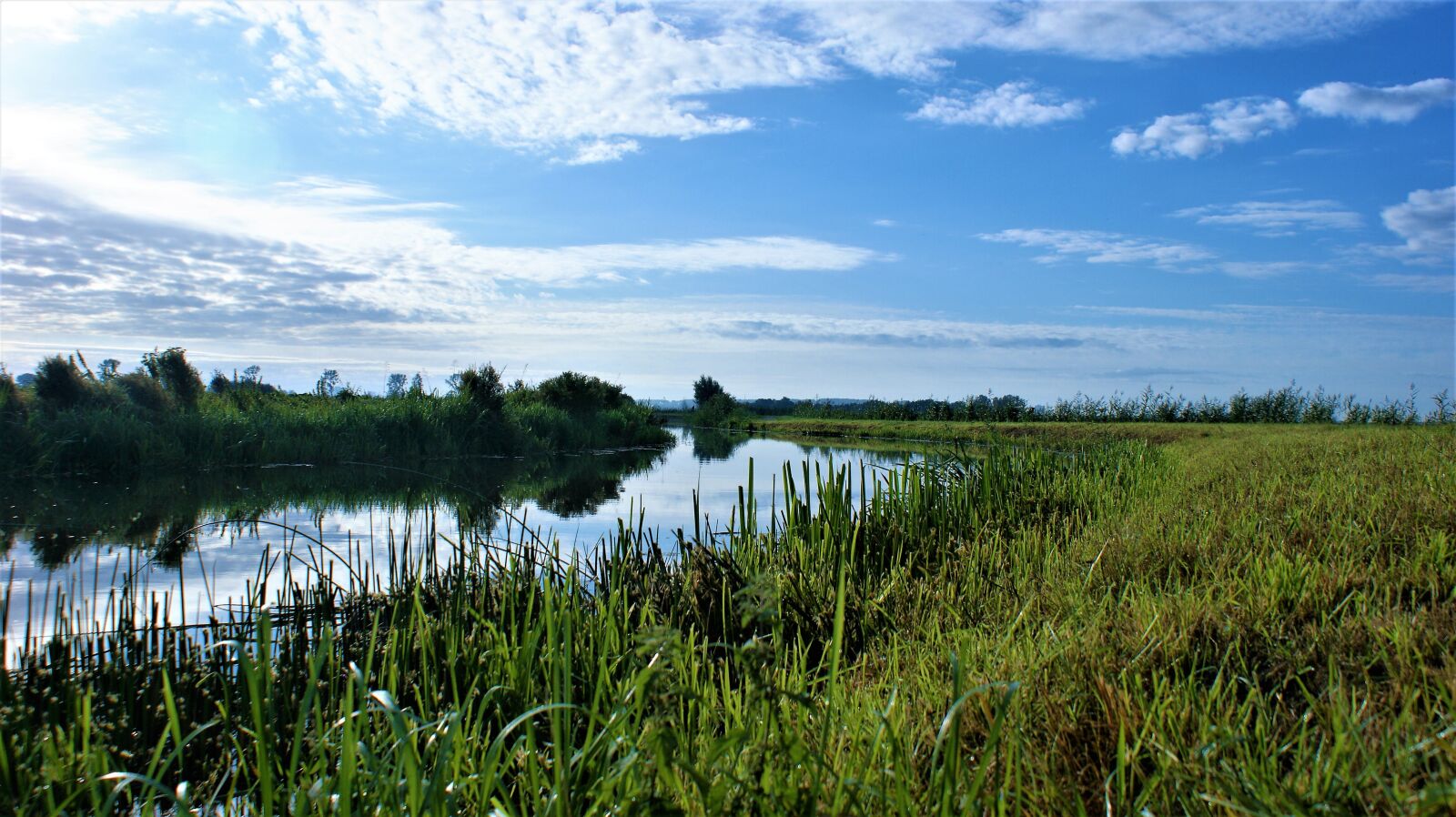 Sony Alpha DSLR-A350 sample photo. Channel, water, river photography