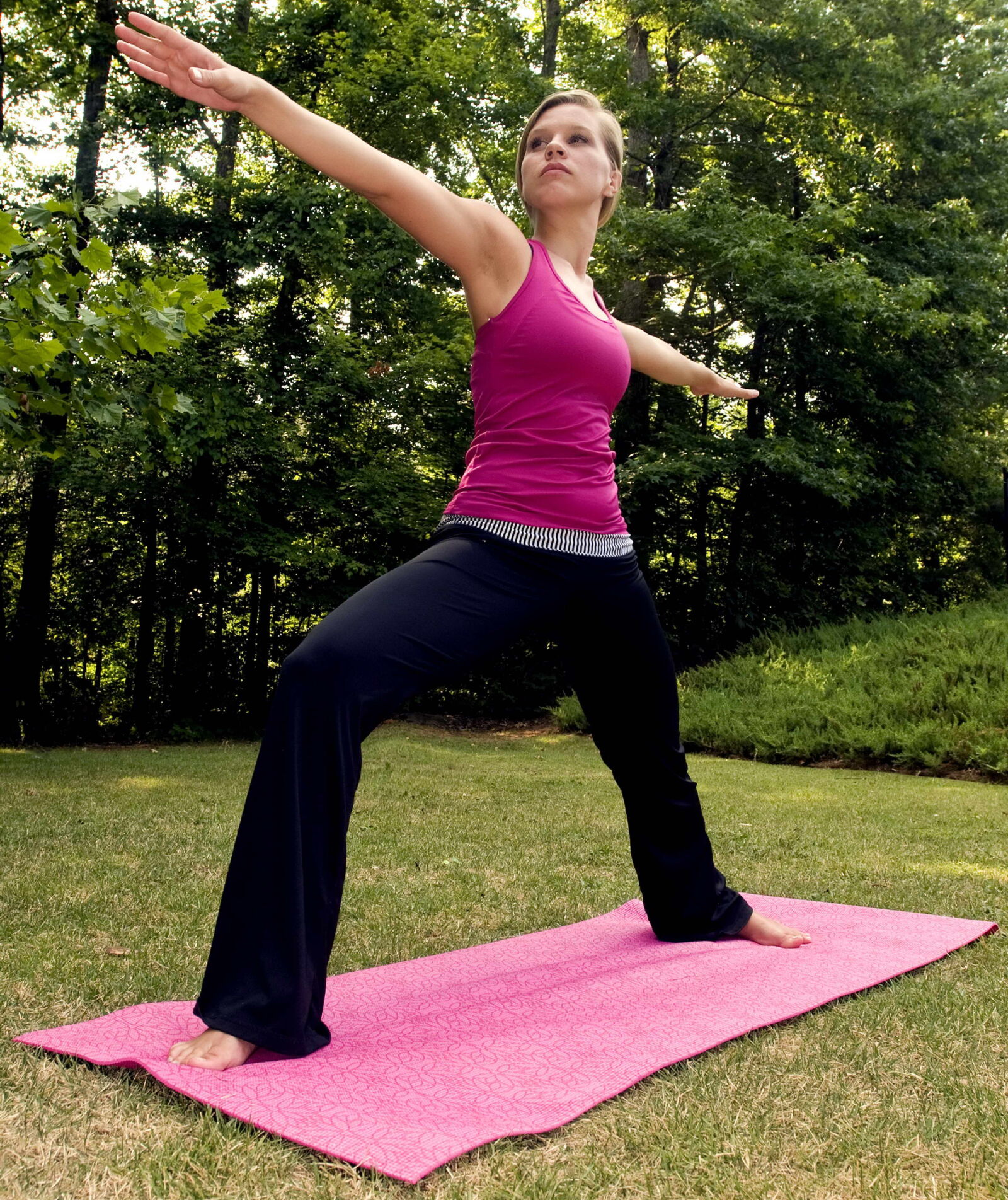 Nikon D300 sample photo. Woman, exercise, practicing, yoga photography