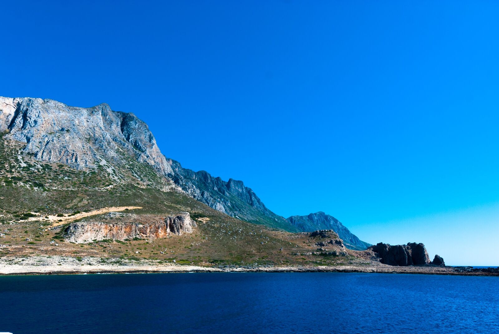 Nikon D80 sample photo. Balos, the sun, holidays photography