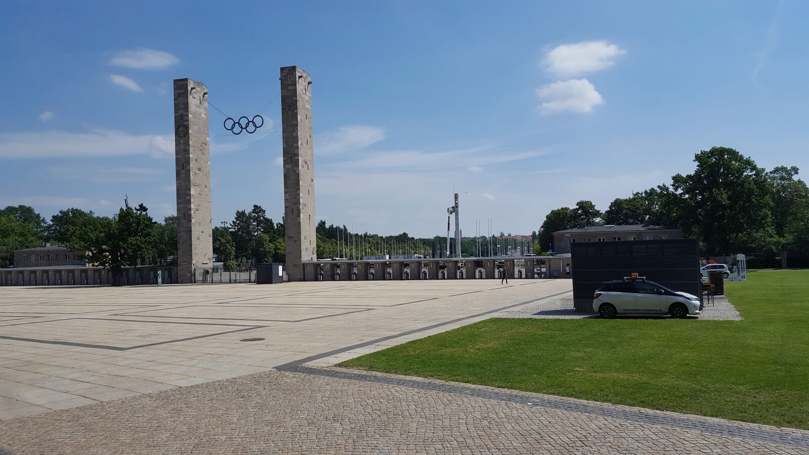 Samsung GALAXY S6 edge sample photo. Olympic stadium, berlin, stadium photography
