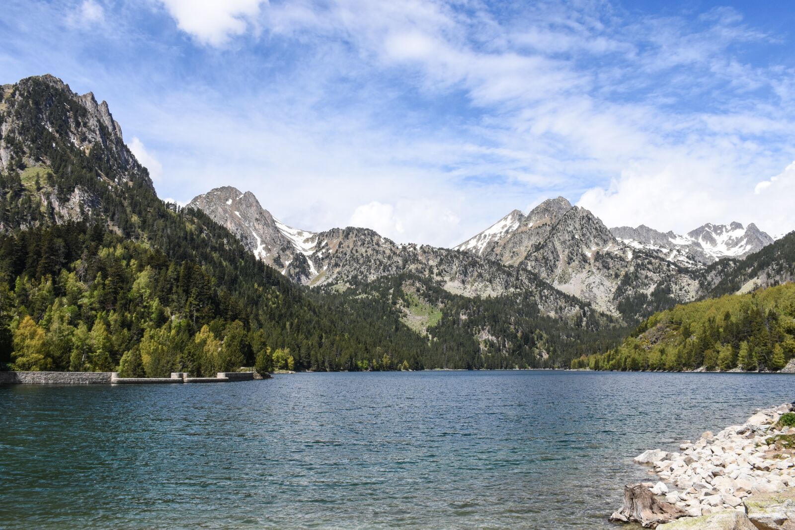 Nikon D7200 sample photo. Clouds, forest, lake photography