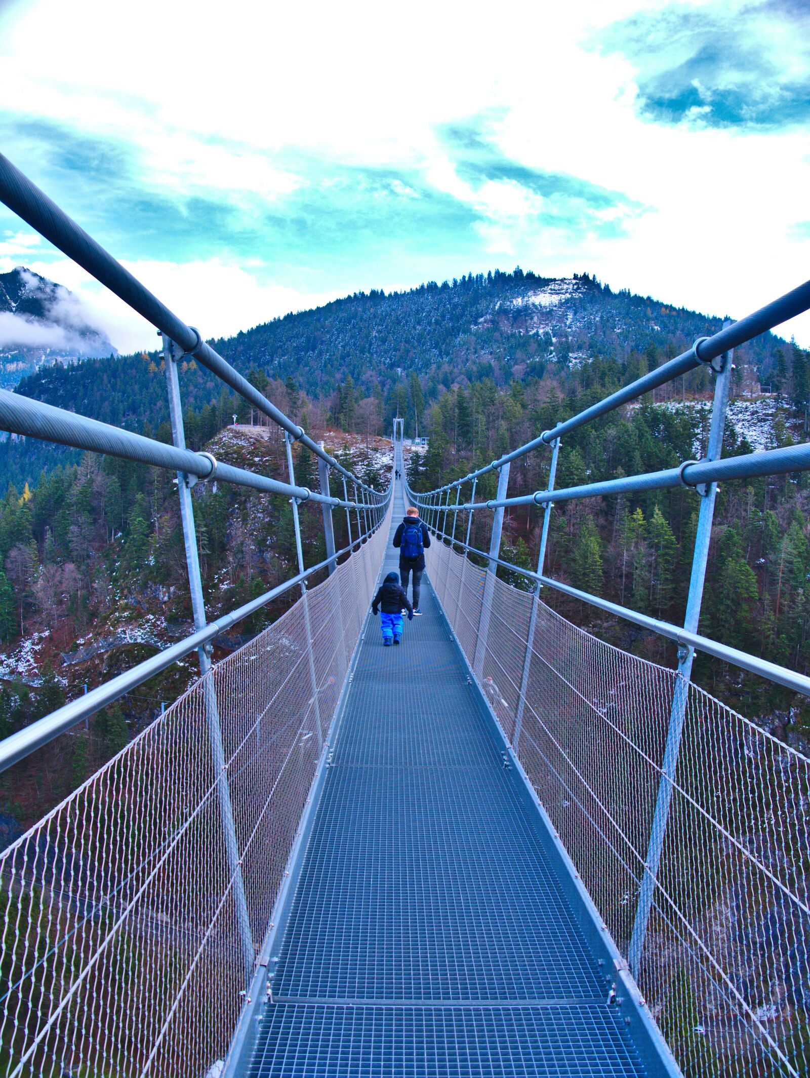 Panasonic DMC-G70 sample photo. Bridge, mountain, sky photography