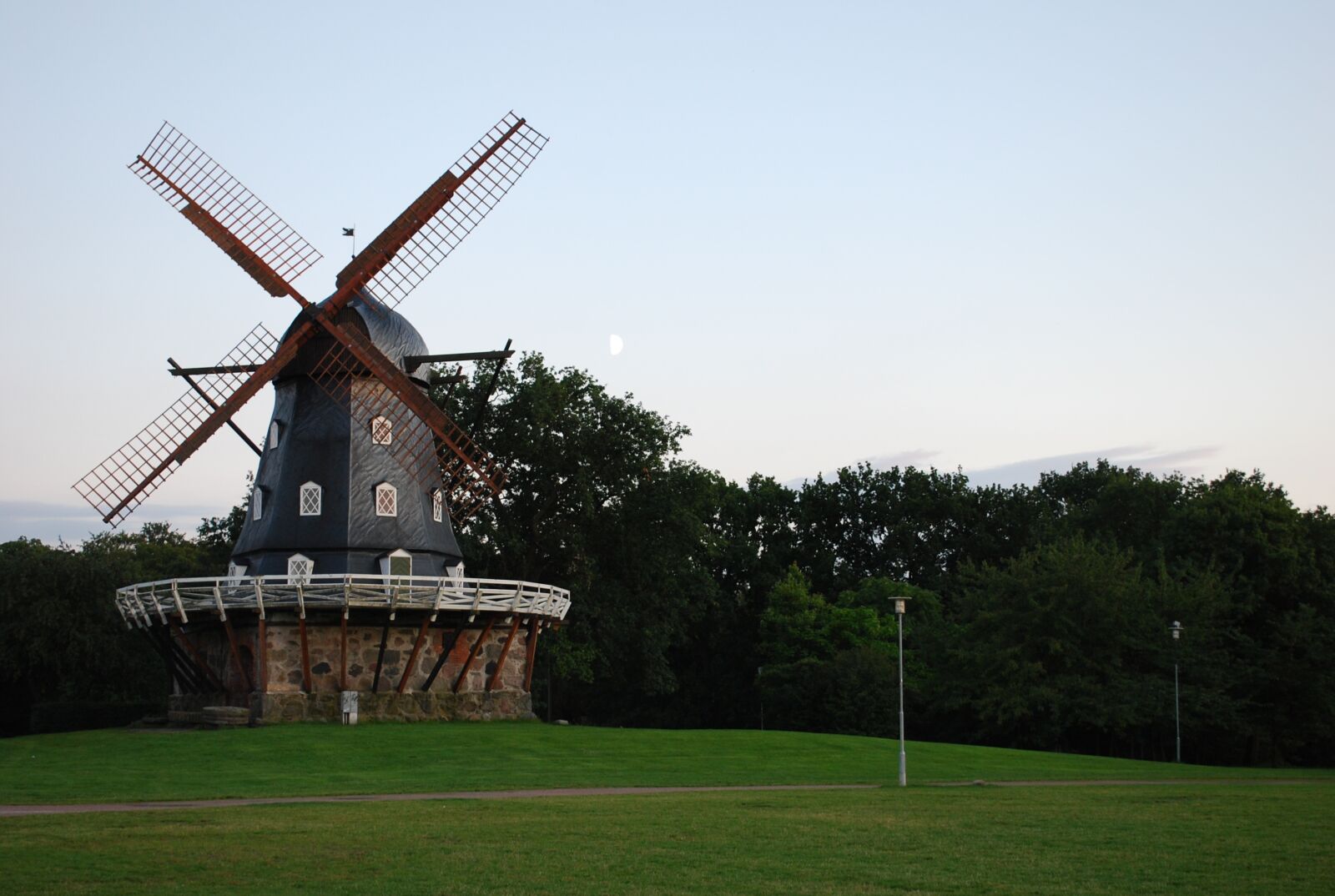 Nikon D60 sample photo. Windmill, mill, sweden photography