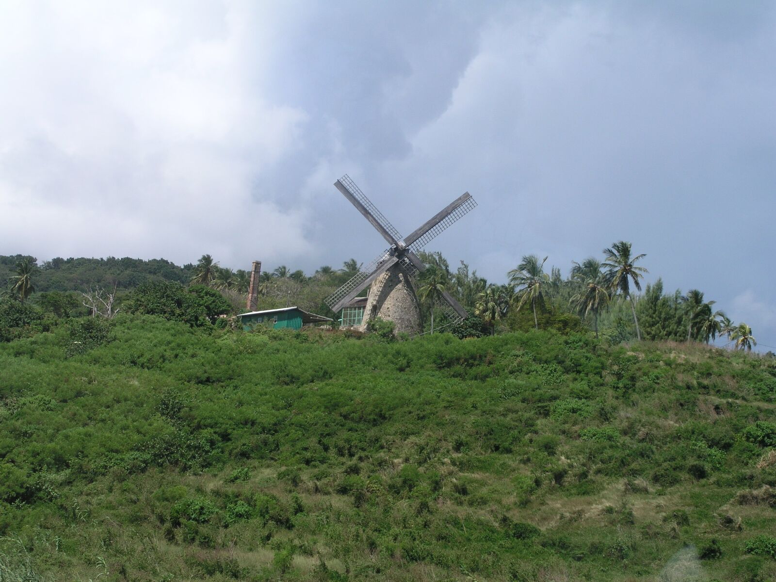 Olympus C5050Z sample photo. Windmill, barbados, island photography