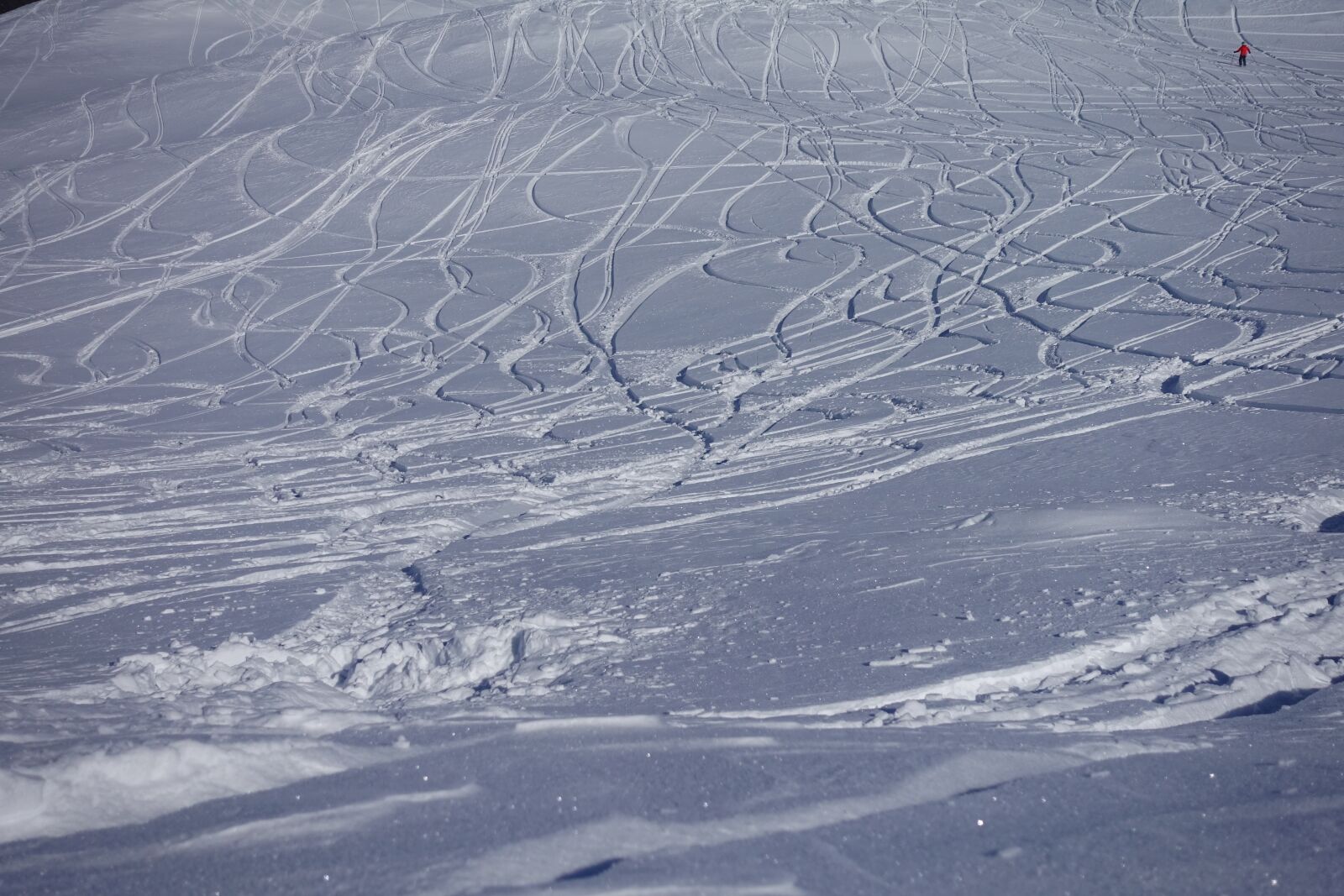 Sony Cyber-shot DSC-RX100 IV sample photo. Deep snow, backcountry skiiing photography