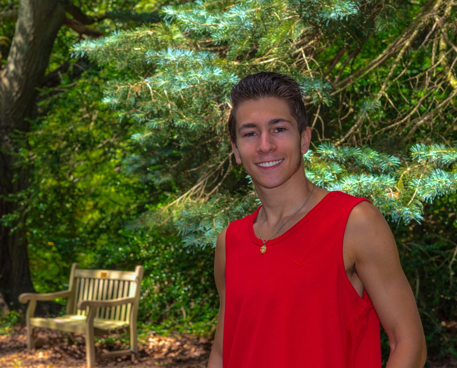 Nikon D750 sample photo. Young man, summer, nature photography