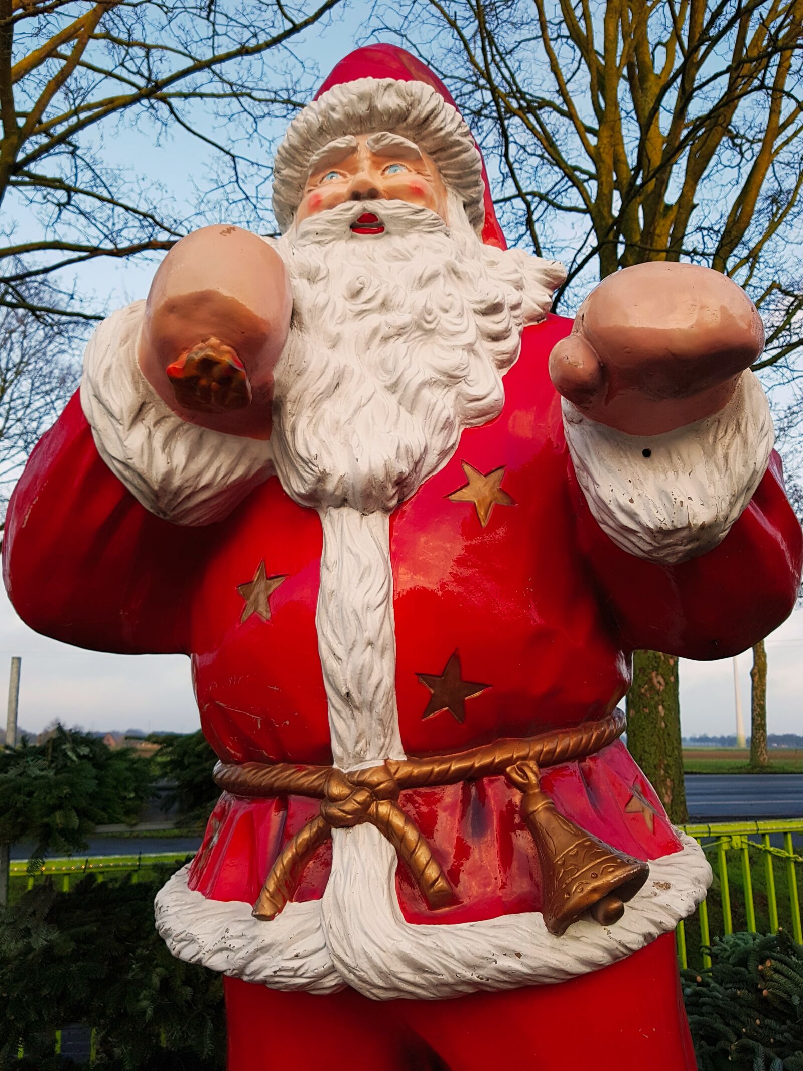 Samsung Galaxy S7 sample photo. Santa claus, figure, decoration photography