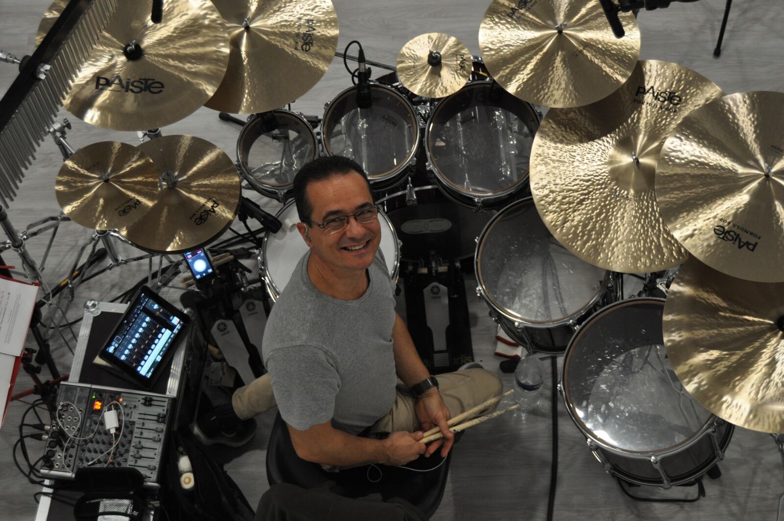 Nikon D5000 sample photo. Drummer, musician, concert photography