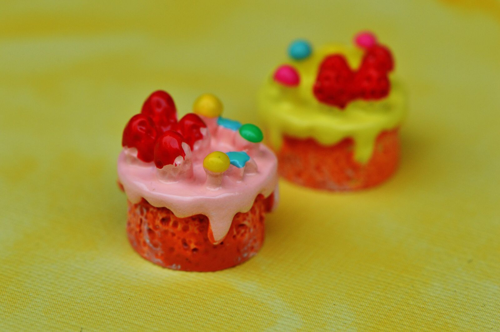 Nikon D3200 sample photo. Cupcake, cake, miniature photography