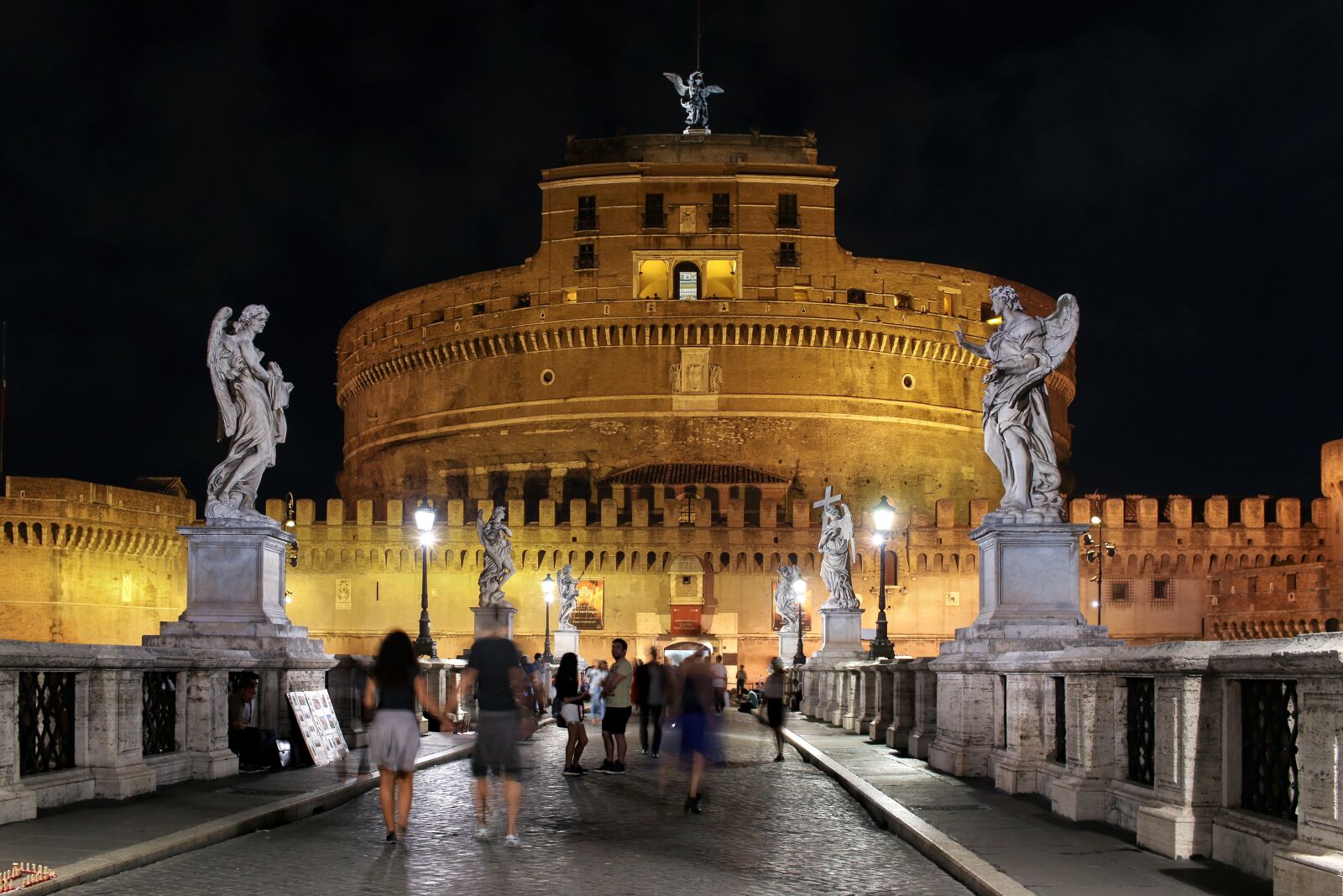 Canon EF-S 24mm F2.8 STM sample photo. Rome, night, italy photography