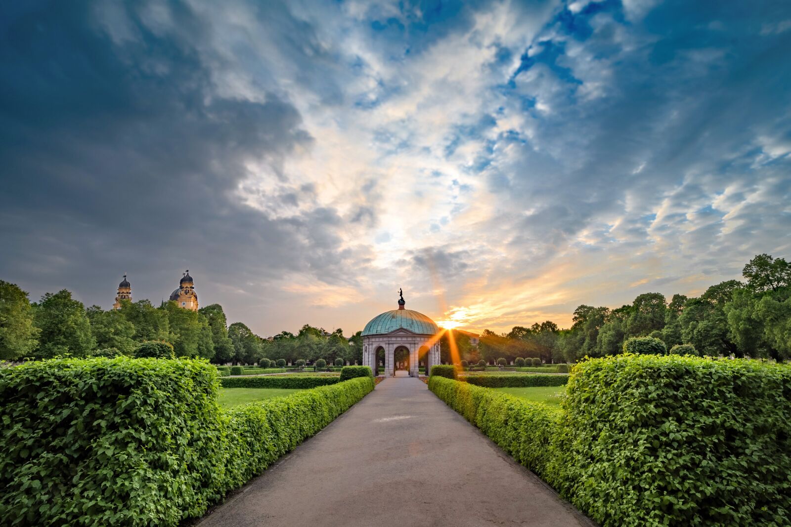 Nikon D7500 sample photo. Park, courtyard garden, munich photography