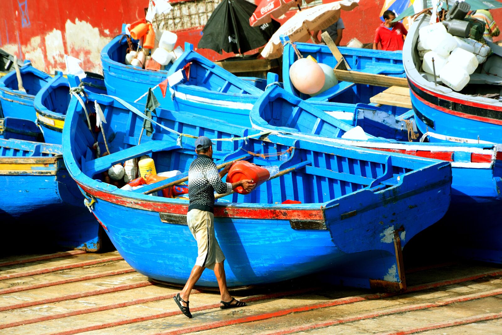 Nikon D7100 sample photo. Port, imsouane, morocco photography