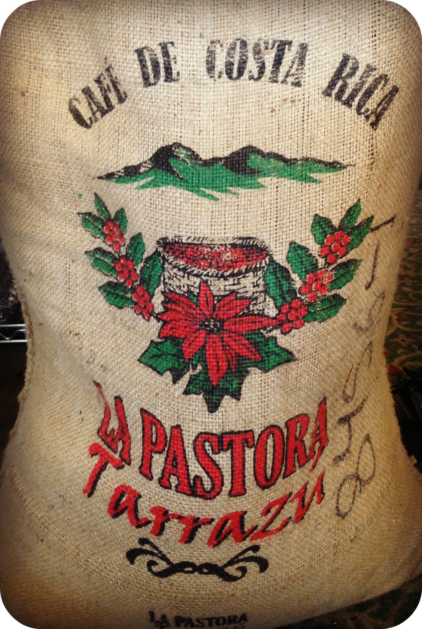 Apple iPhone 5 sample photo. Sack, coffee, specialty photography